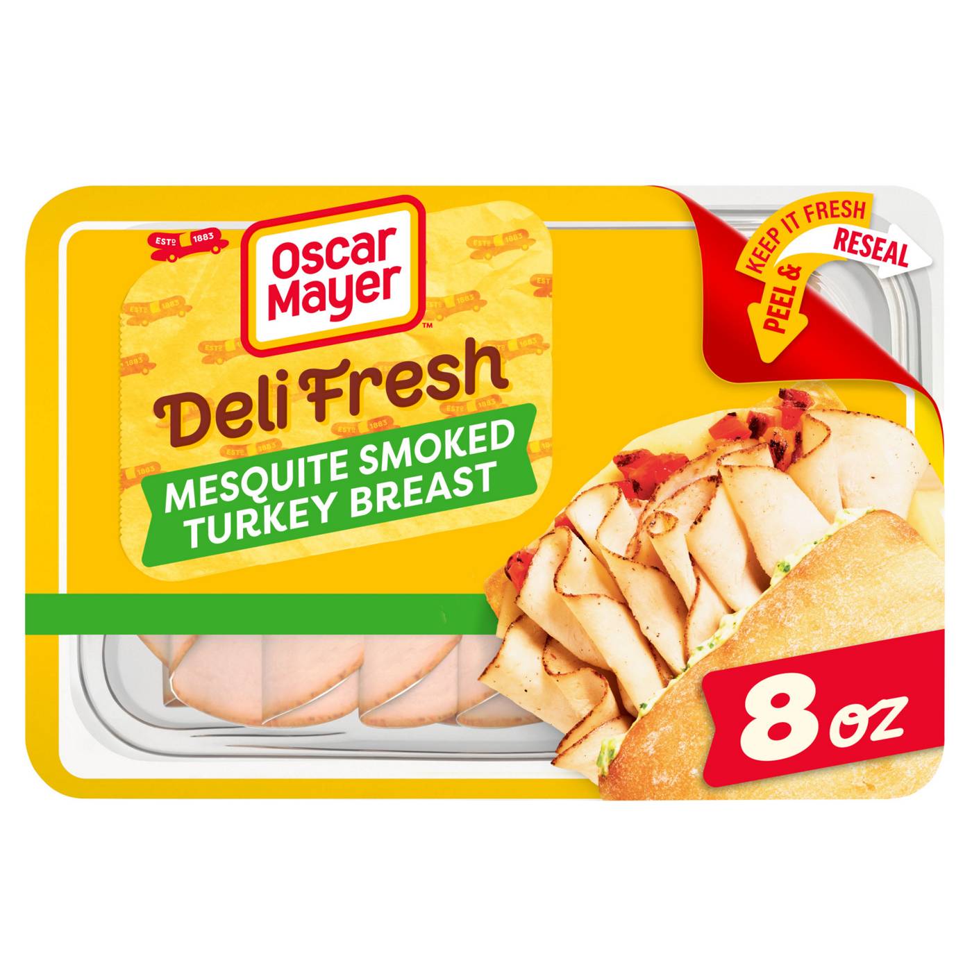 Oscar Mayer Deli Fresh Mesquite Smoked Turkey Breast; image 1 of 5