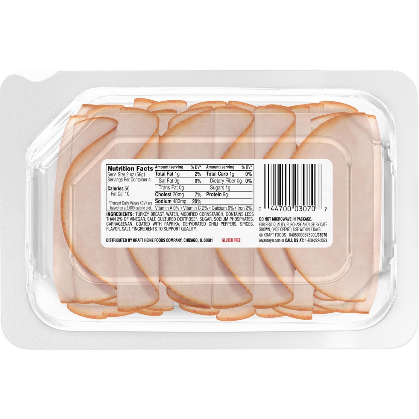 Oscar Mayer Deli Fresh Mesquite Smoked Sliced Turkey Breast Lunch Meat; image 7 of 7