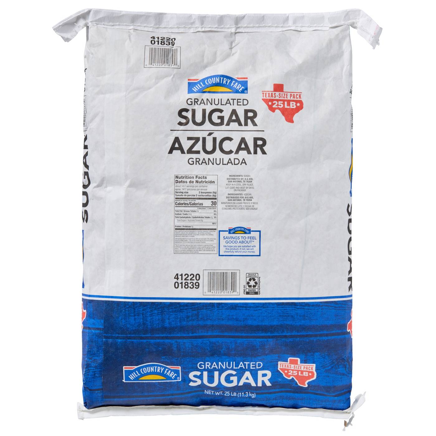 Hill Country Fare Granulated Sugar - Texas-Size Pack; image 2 of 2