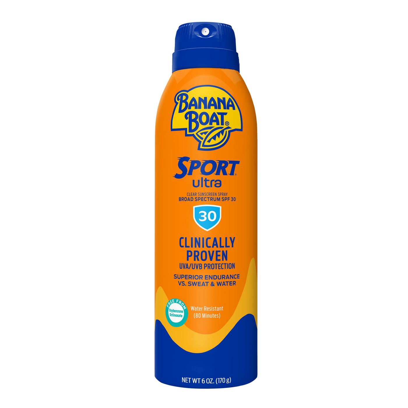 Banana Boat Sport Ultra Clear Sunscreen Spray - SPF 30; image 1 of 5