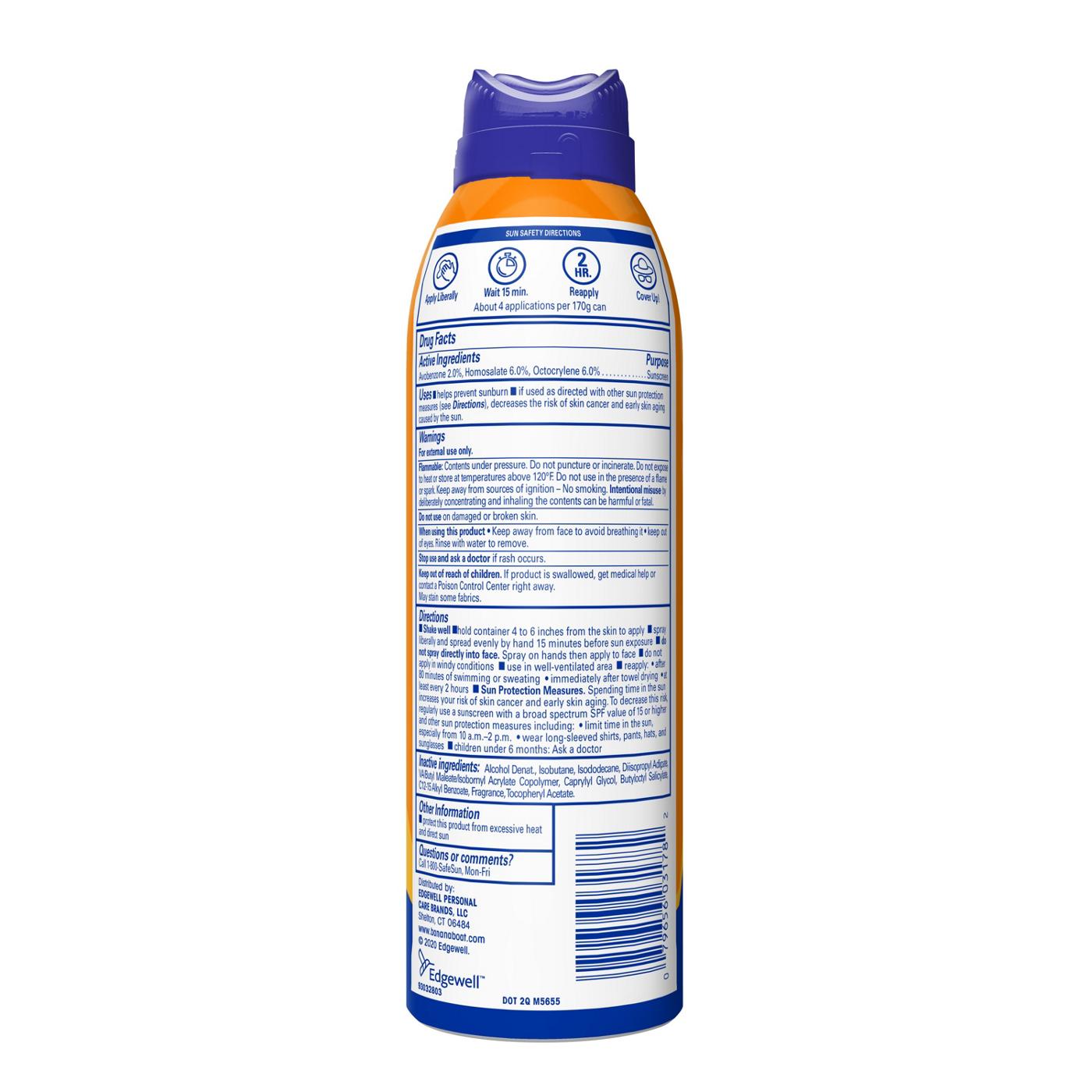 Banana Boat Sport Ultra Clear Sunscreen Spray - SPF 30; image 3 of 7