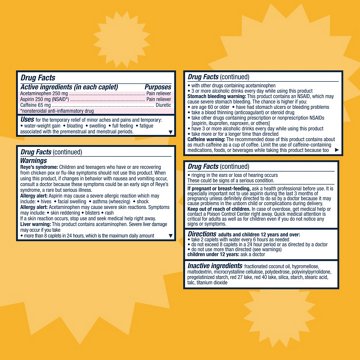 Pamprin Maximum Strength Menstrual Pain Relief + Energy Caplets, 24 ct