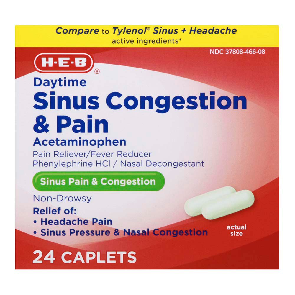 Best Sinus Medicine Without Acetaminophen