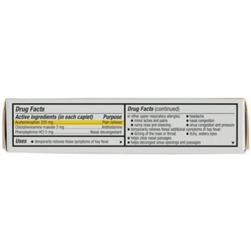 H-E-B Multi-Symptom Allergy Caplets - Cool Taste, 24 ct