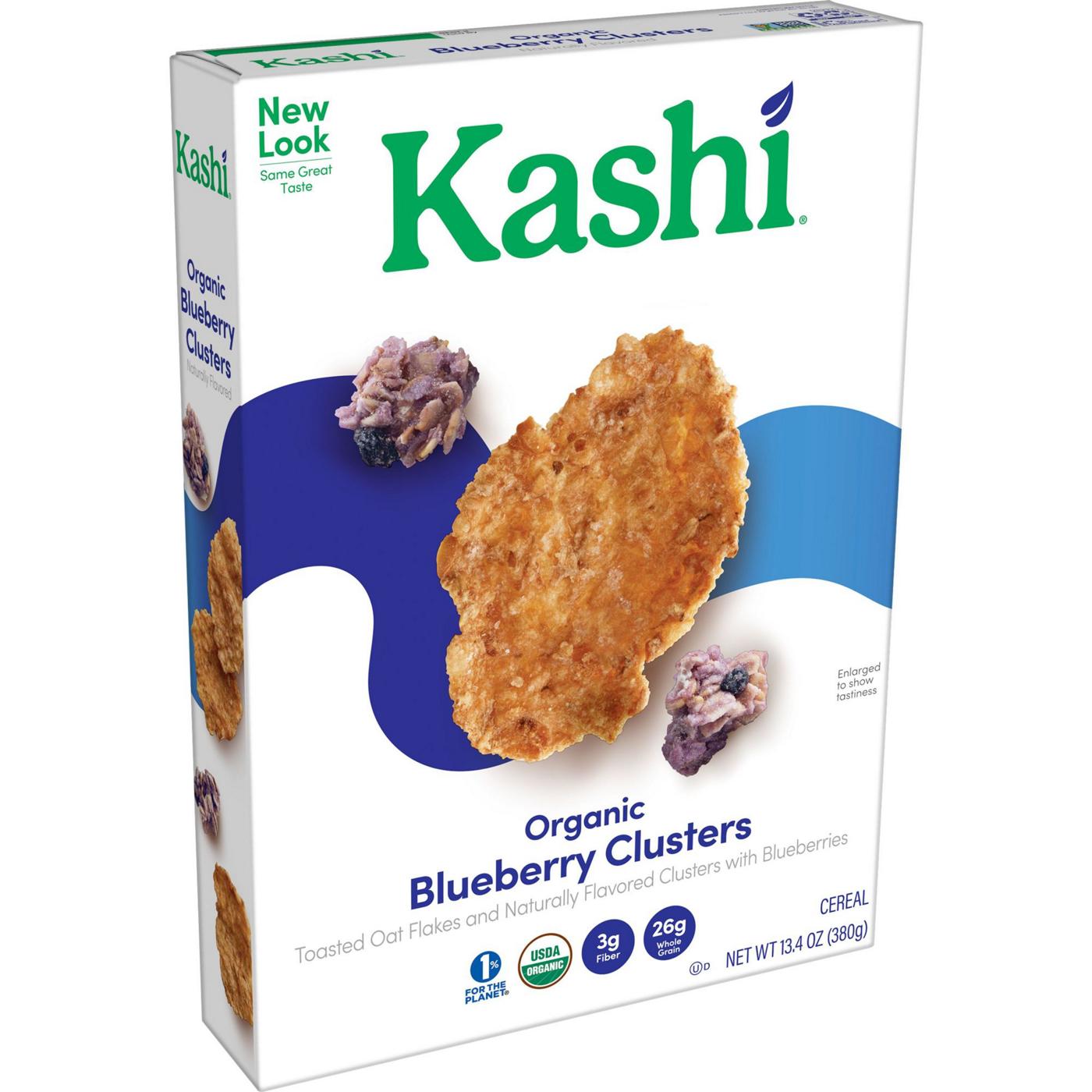 Kashi Blueberry Clusters Organic Breakfast Cereal; image 1 of 7