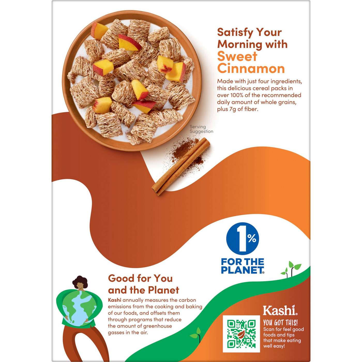Kashi Cinnamon Harvest Organic Breakfast Cereal; image 9 of 11