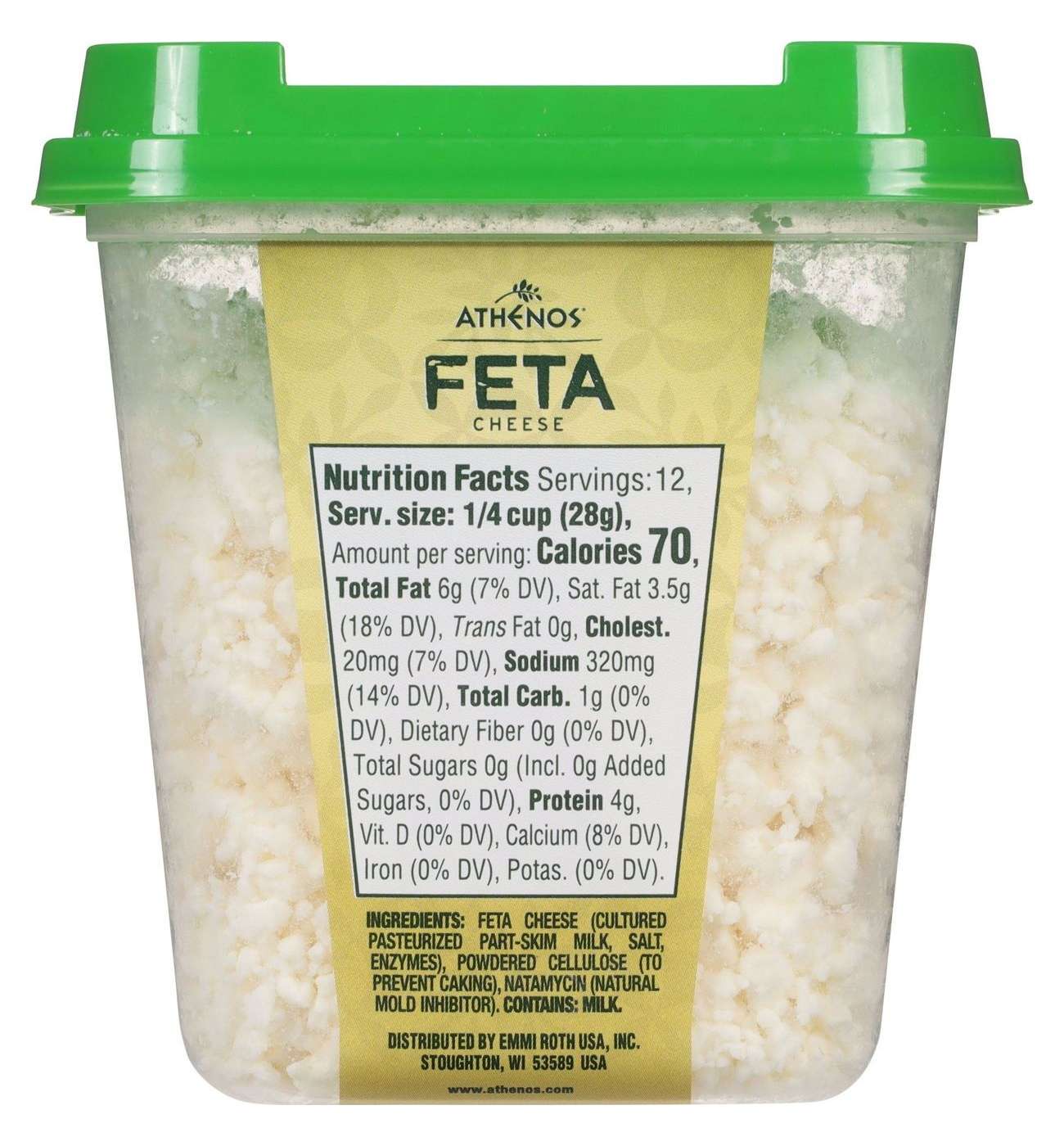 Athenos Feta Cheese Crumbles - Traditional; image 4 of 11