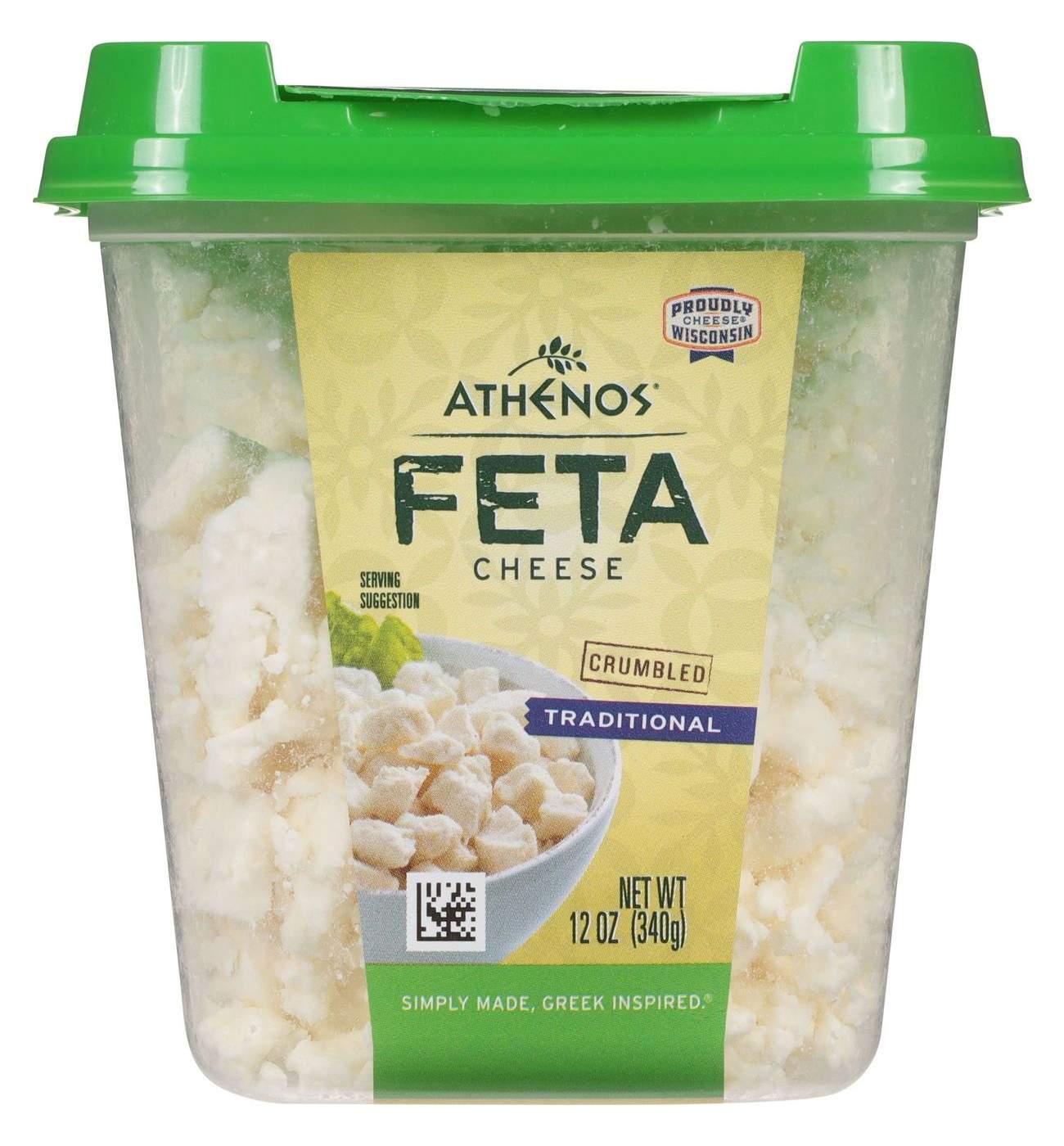 Athenos Feta Cheese Crumbles - Traditional; image 5 of 11