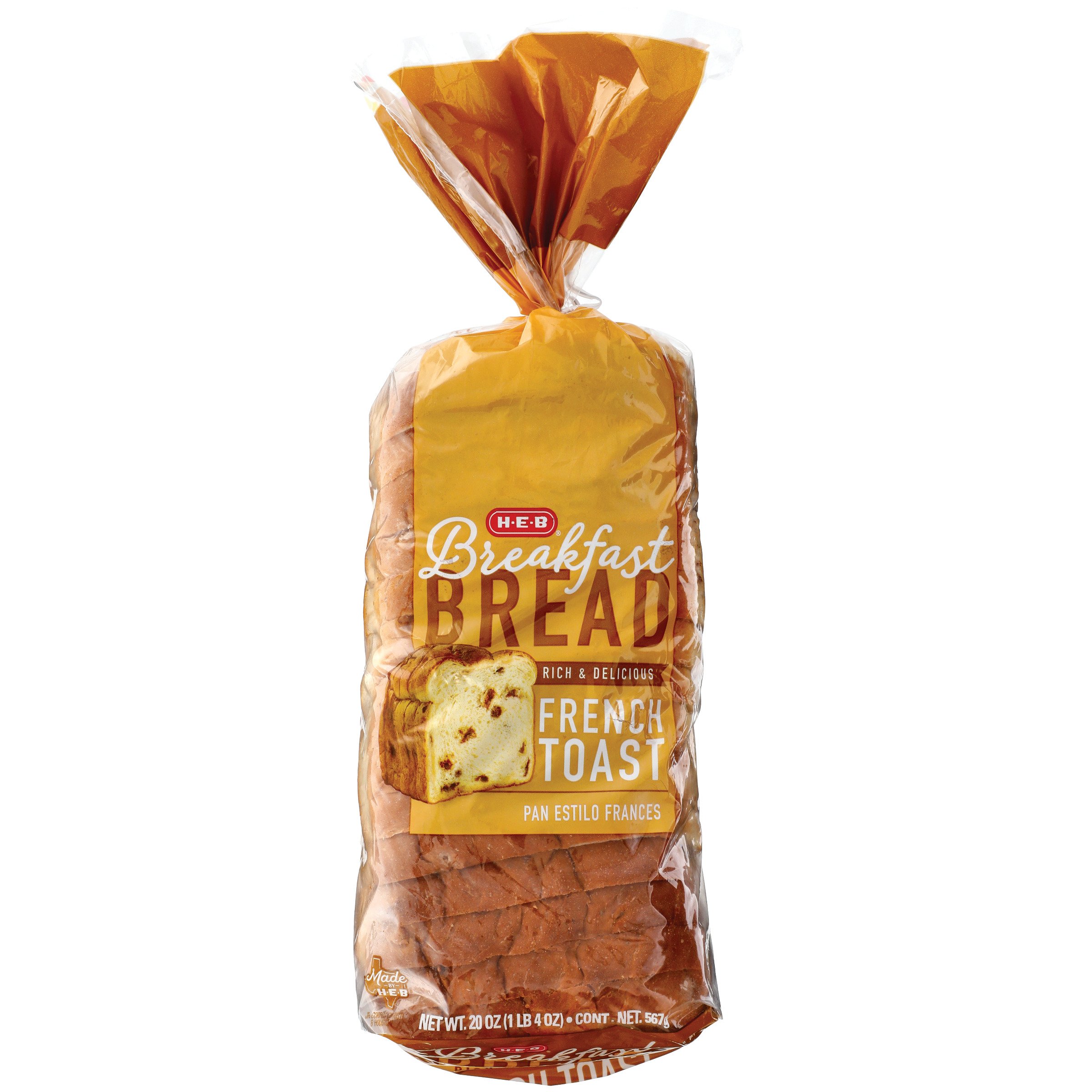 H-E-B French Toast Breakfast Bread - Shop Bread At H-E-B