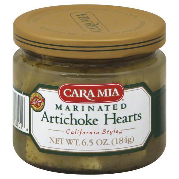 Cara Mia Marinated Artichoke Hearts Shop Vegetables at HEB