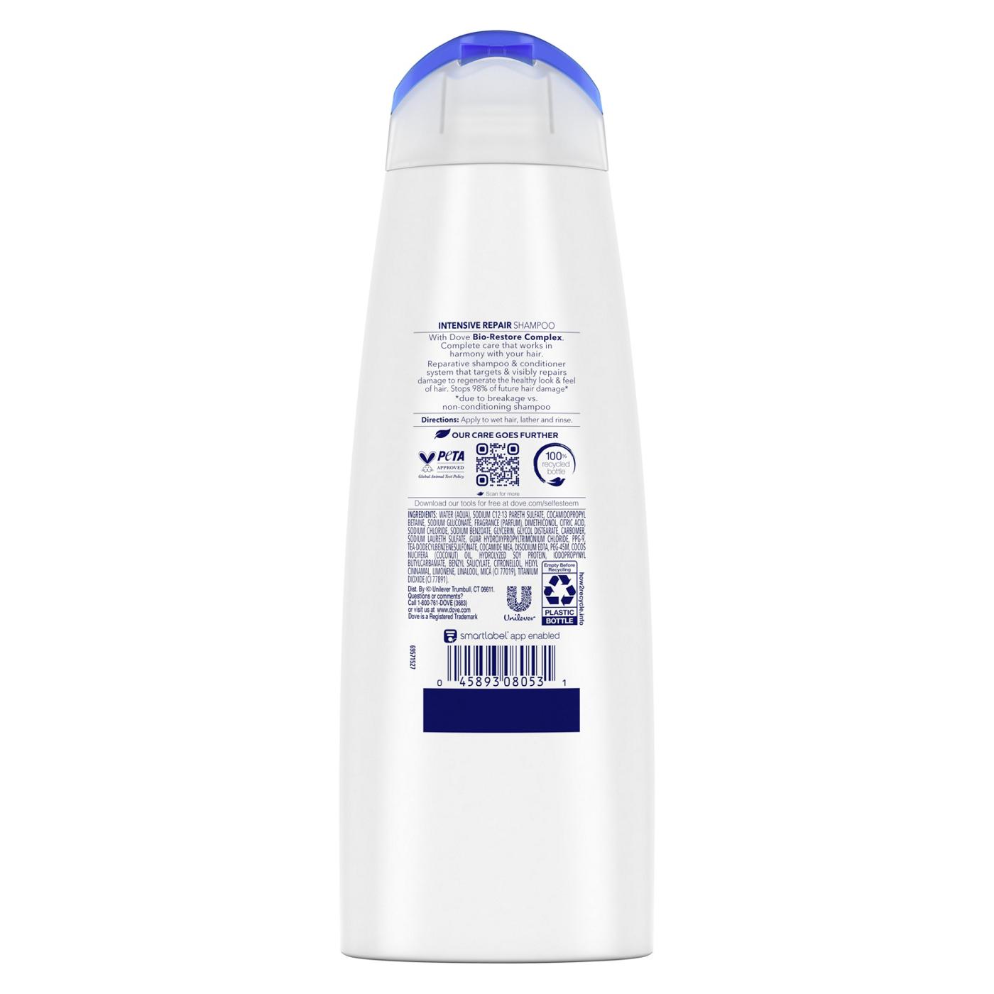 Dove Ultra Care Shampoo - Intensive Repair; image 4 of 8