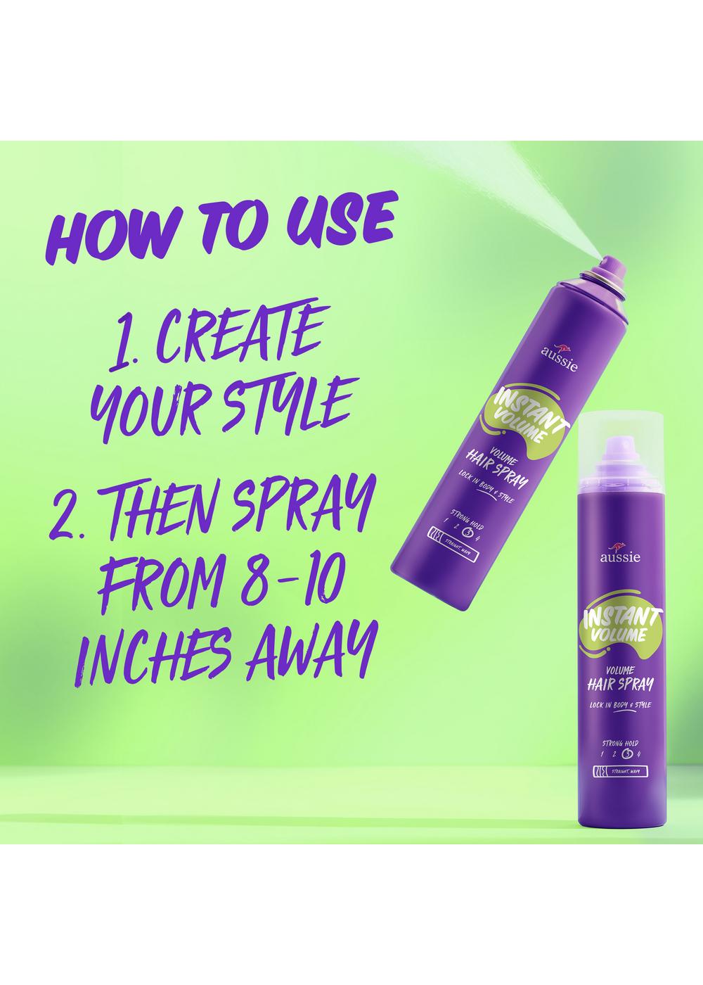 Aussie Instant Volume Hair Spray; image 7 of 10