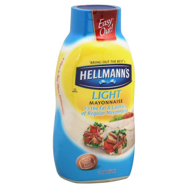 Hellmann's Light Mayonnaise Squeeze Bottle Shop Mayonnaise & spreads