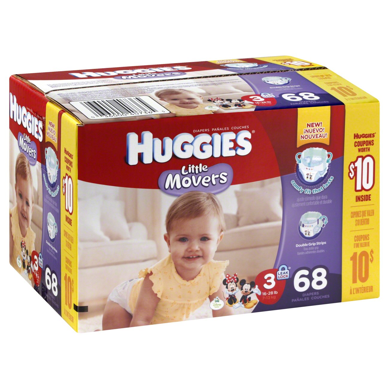 heb huggies little movers