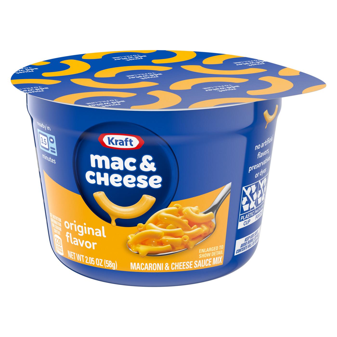 Kraft Original Flavor Macaroni & Cheese Dinner; image 5 of 13