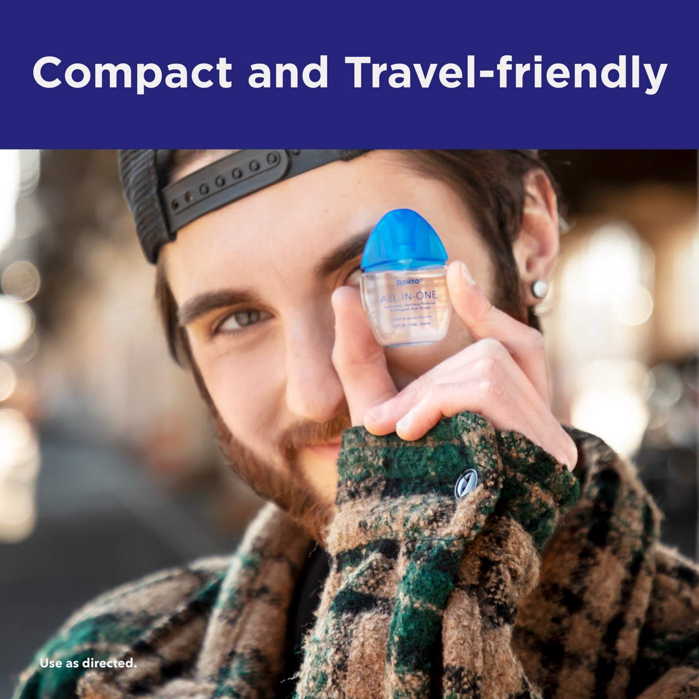 Rohto All-In-One Redness Reliever Cooling Eye Drops; image 4 of 7