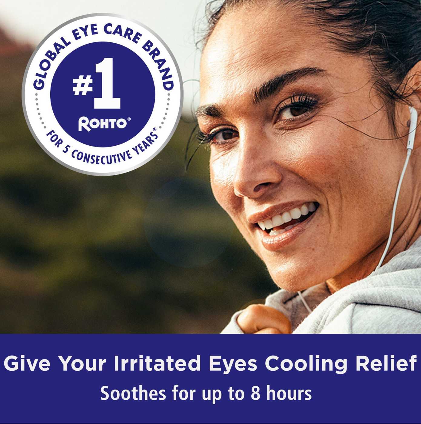 Rohto All-In-One Redness Reliever Cooling Eye Drops; image 6 of 7