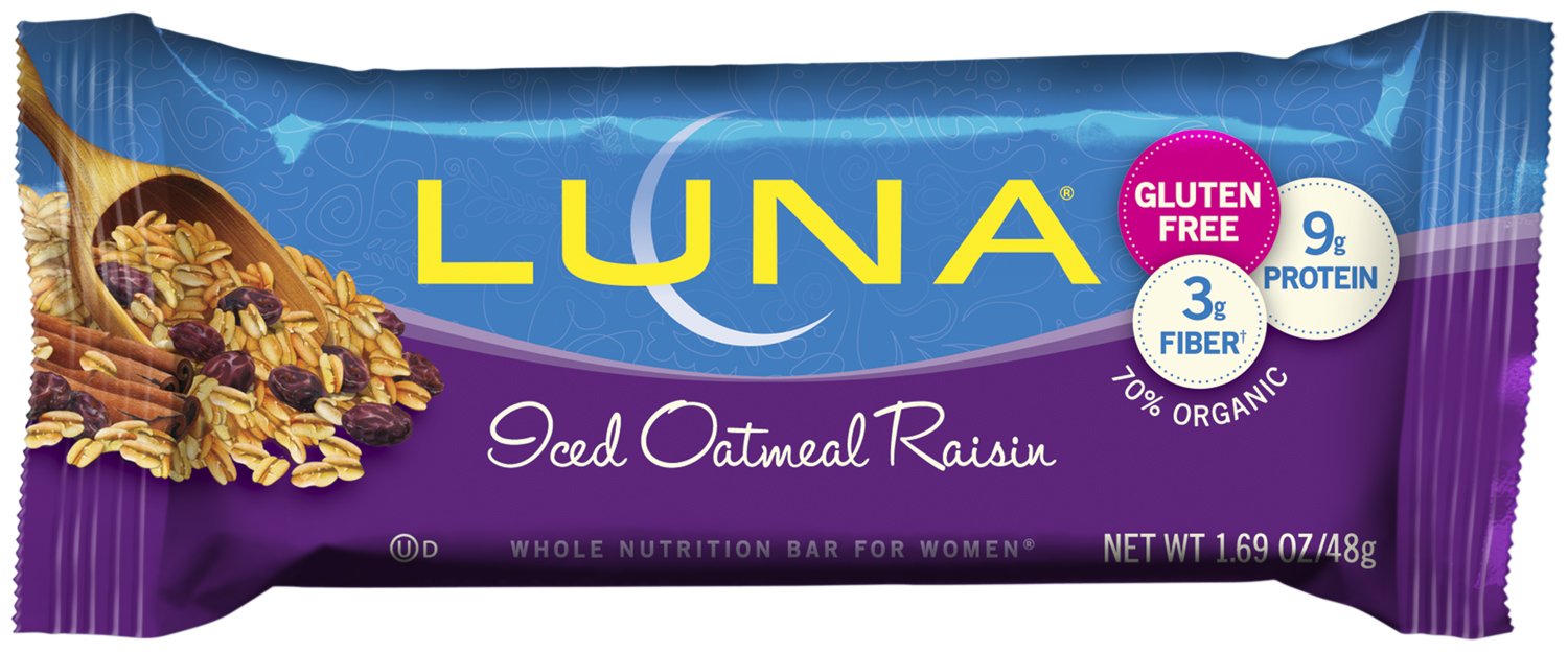 Luna Nutrition Bar, Iced Oatmeal Raisin Shop Granola & snack bars at
