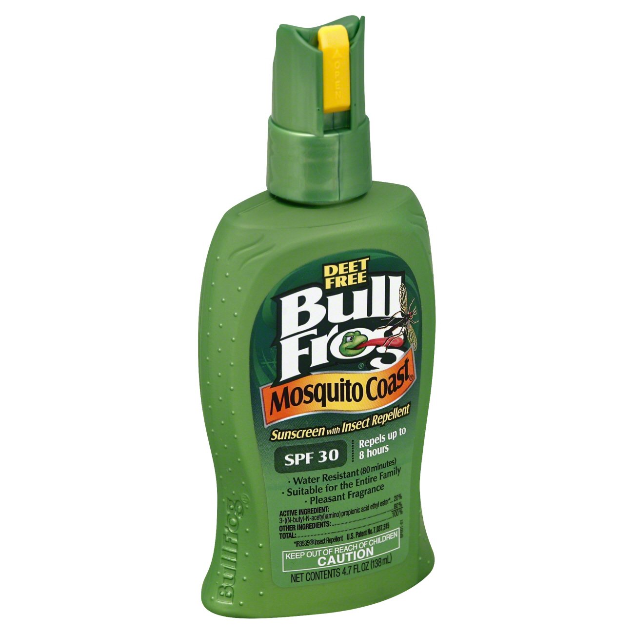 BullFrog Mosquito Coast Sunblock With Insect Repellent SPF 30 Shop