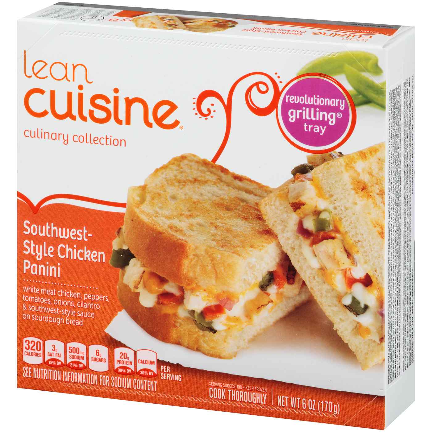 Lean Cuisine Culinary Collection Southwest-Style Chicken Panini; image 1 of 2