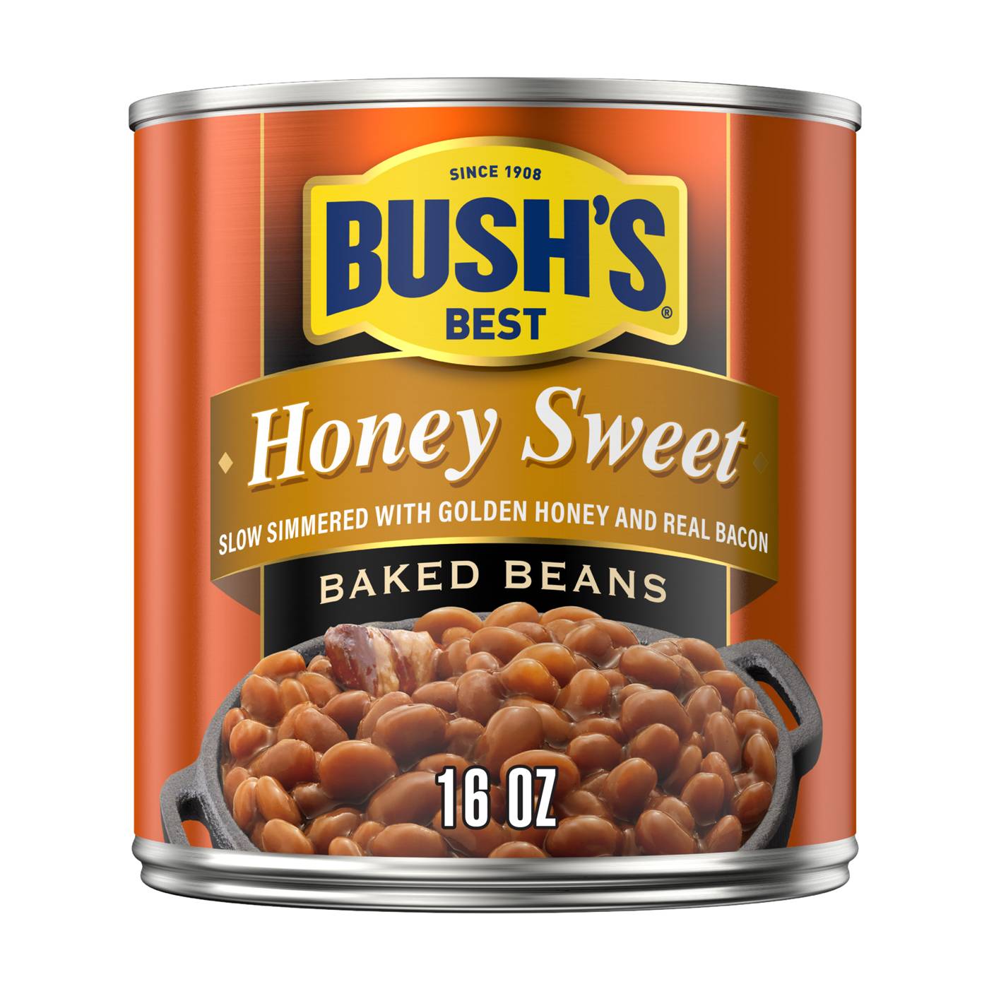 Bush's Best Honey Sweet Baked Beans; image 1 of 4