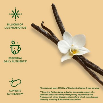 Activia Low Fat Probiotic Vanilla Yogurt