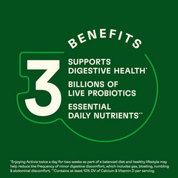 Activia Low Fat Probiotic Vanilla Yogurt