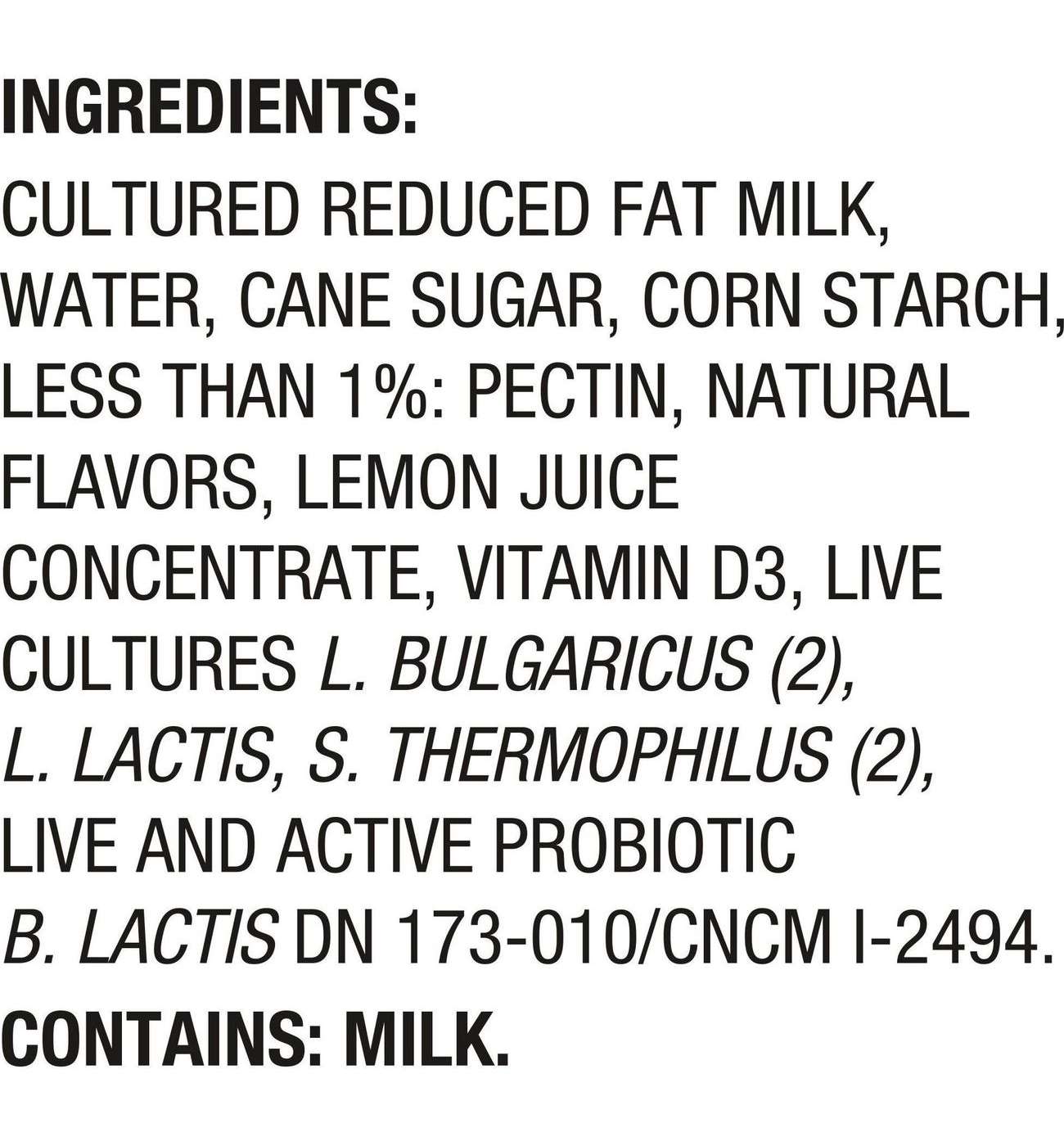 Activia Low Fat Probiotic Vanilla Yogurt; image 8 of 10