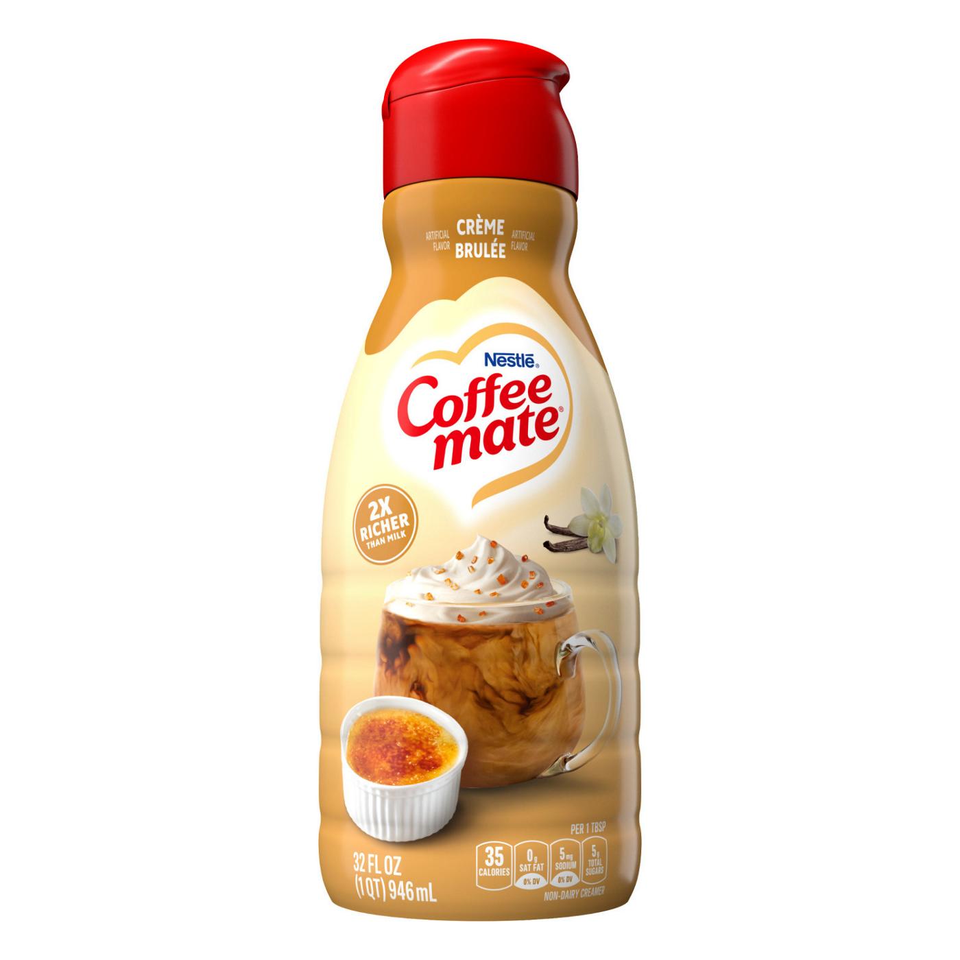 Nestle Coffee Mate Creme Brulee Liquid Coffee Creamer; image 1 of 7
