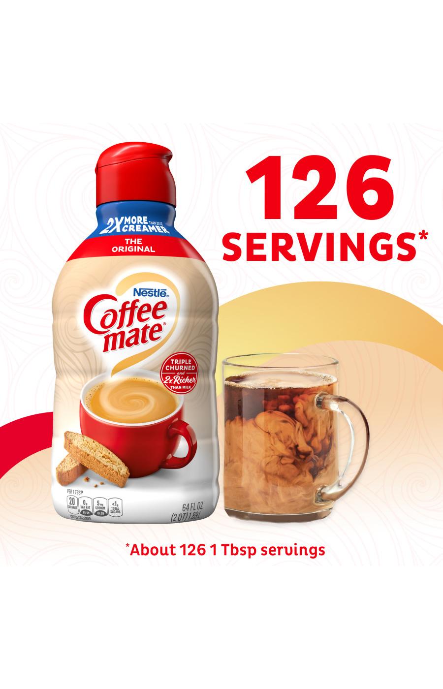 Nestle Coffee Mate Original Liquid Coffee Creamer; image 4 of 7