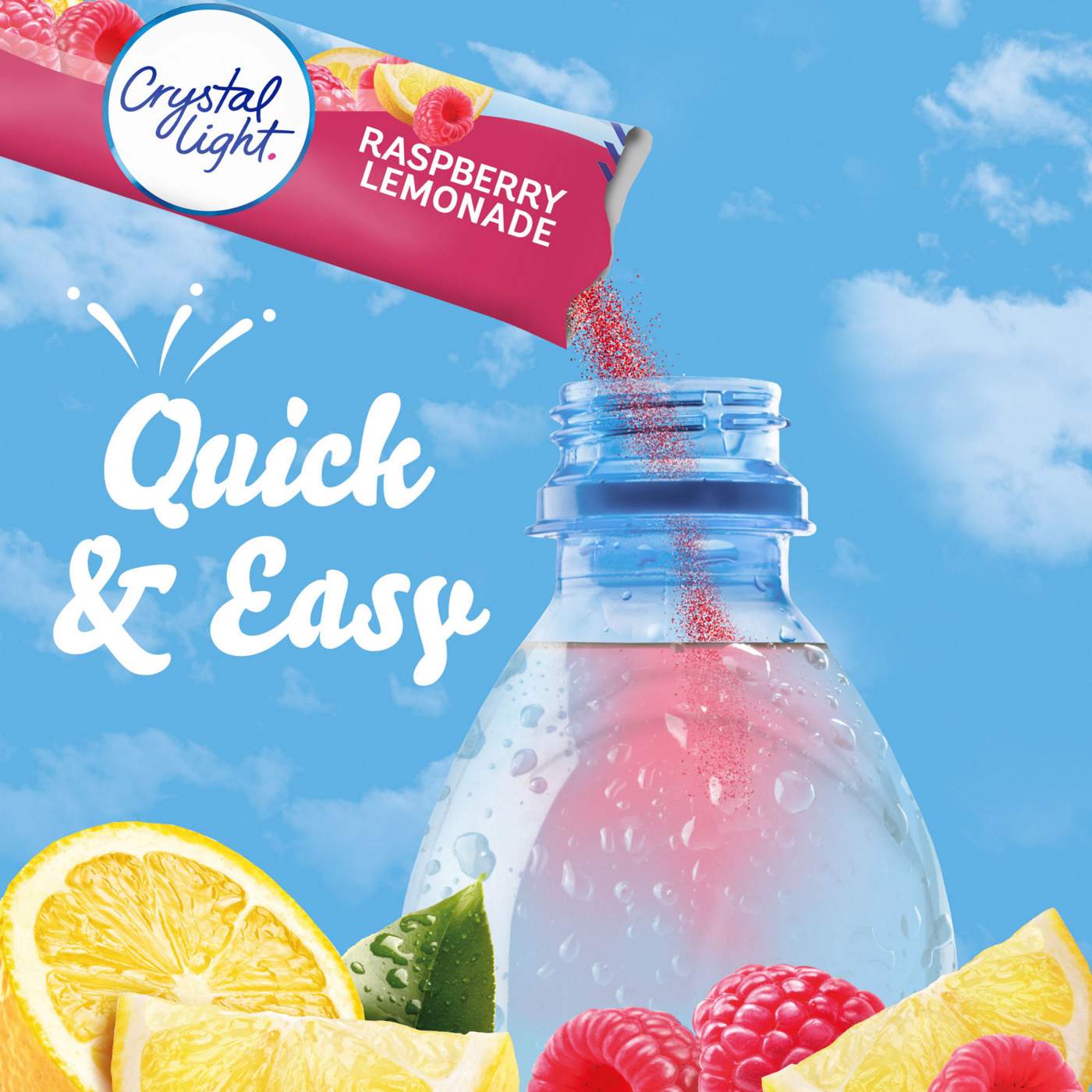 Crystal Light On The Go Drink Mix - Raspberry Lemonade; image 2 of 9