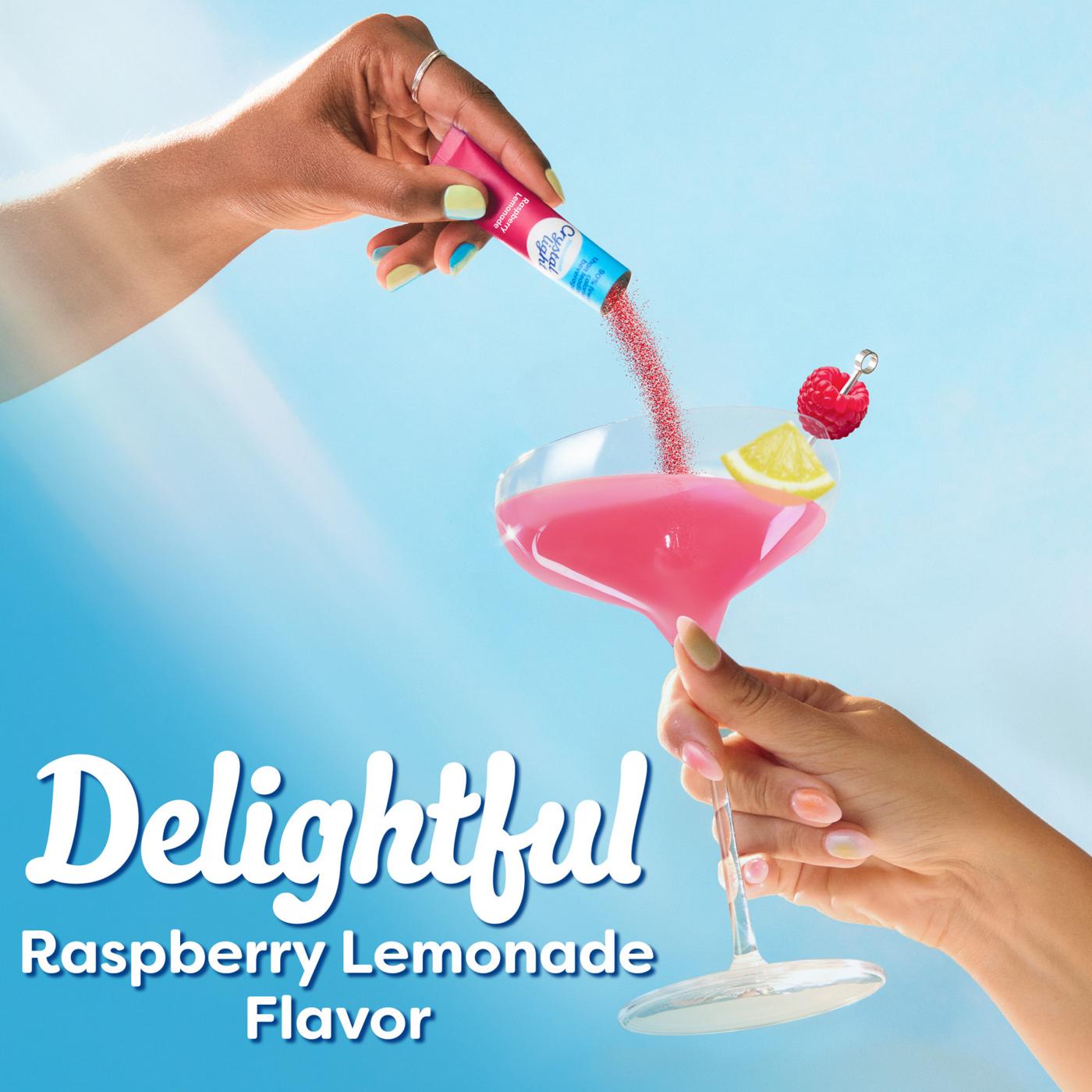 Crystal Light Raspberry Lemonade On-The-Go Powdered Drink Mix Packets; image 4 of 5