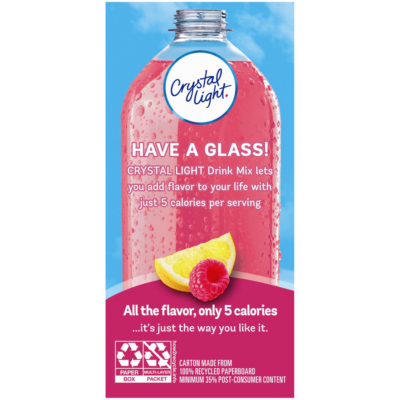 Crystal Light On The Go Drink Mix - Raspberry Lemonade; image 6 of 9