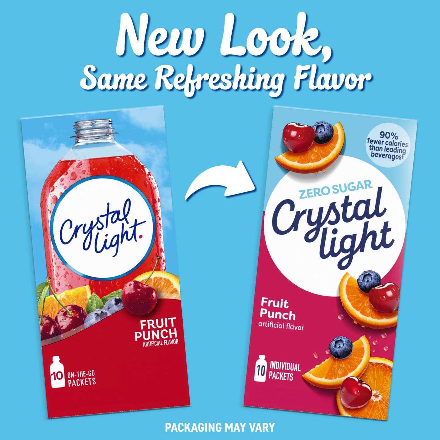 Crystal Light Fruit Punch On-The-Go Powdered Drink Mix Packets; image 3 of 5