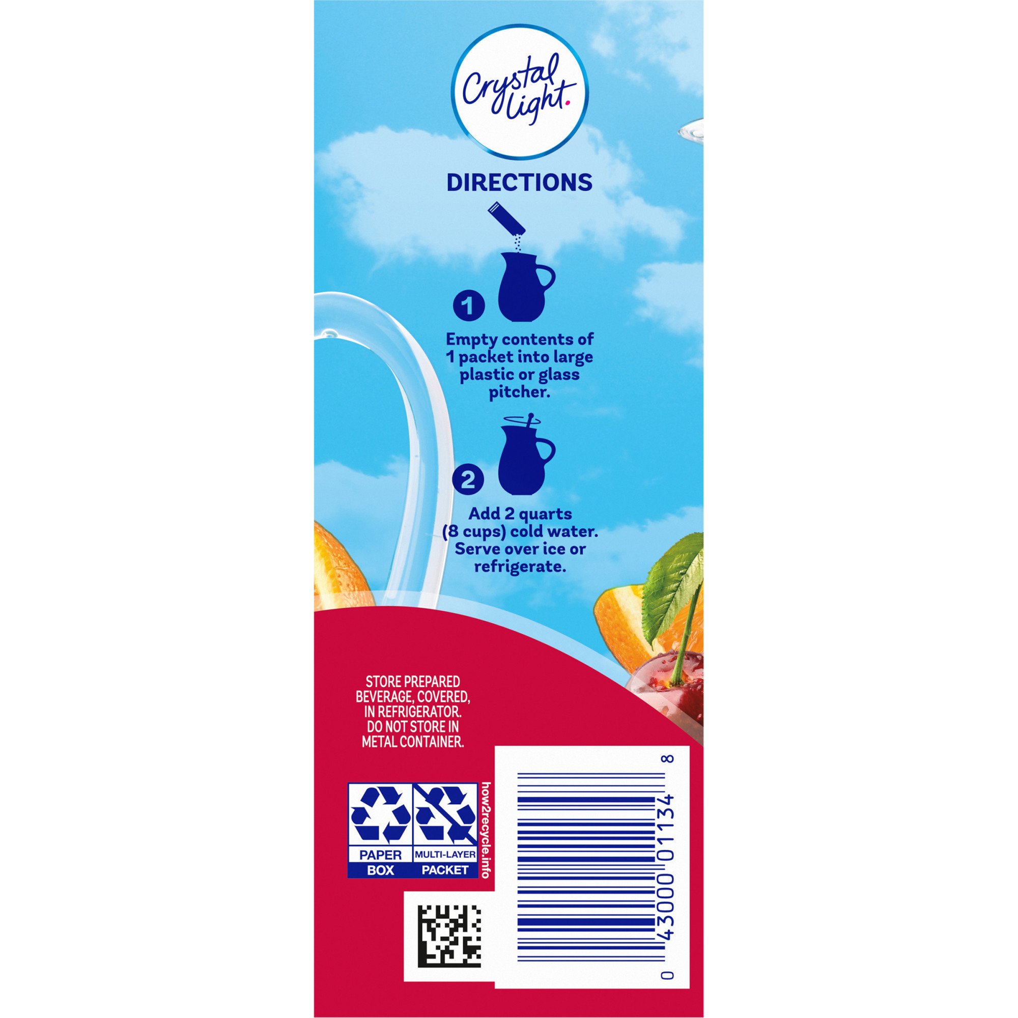 Crystal Light On The Go Classic Orange Drink Mix - Shop Mixes & Flavor  Enhancers at H-E-B