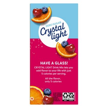 Crystal Light Fruit Punch Drink Mix, 6 ct