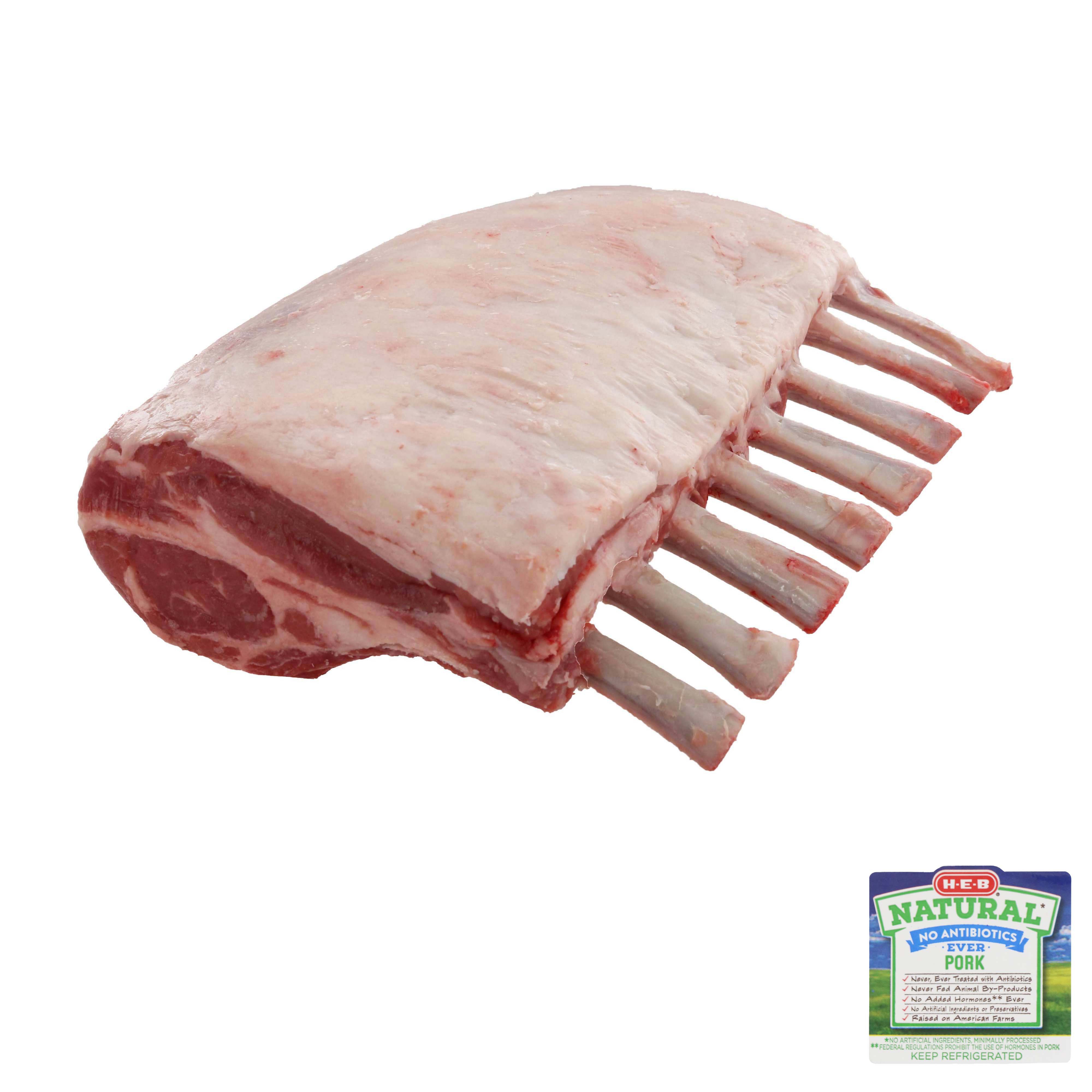 H-E-B Natural Lamb Rib Roast - Shop Lamb & Goat at H-E-B