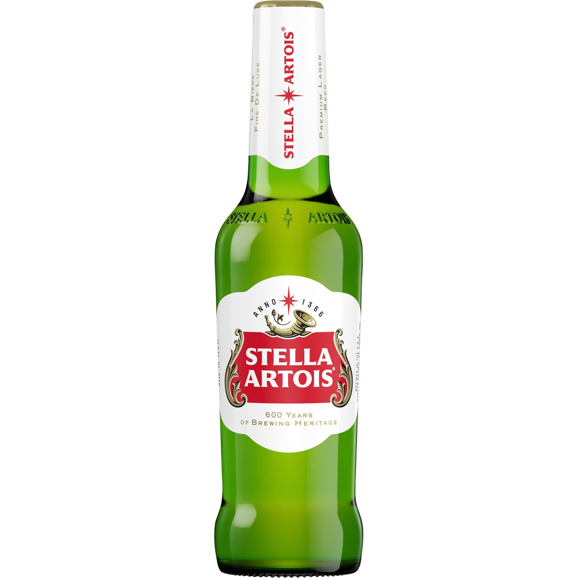 Stella Artois Premium Lager, Bottle - Shop Beer at H-E-B