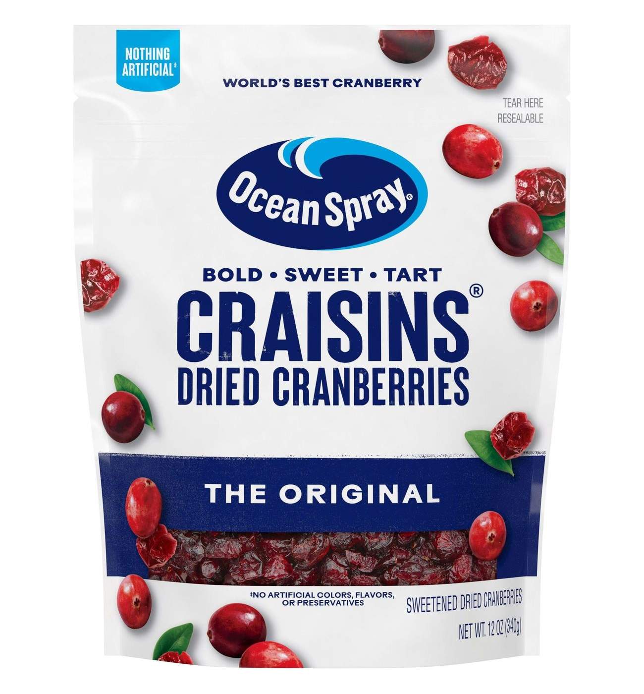 Ocean Spray Craisins Original Dried Cranberries; image 1 of 8