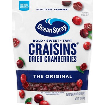 Ocean Spray Craisins Original Dried Cranberries, 12 oz