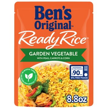 Ben's Original Ready Rice Garden Vegetable Flavored Rice