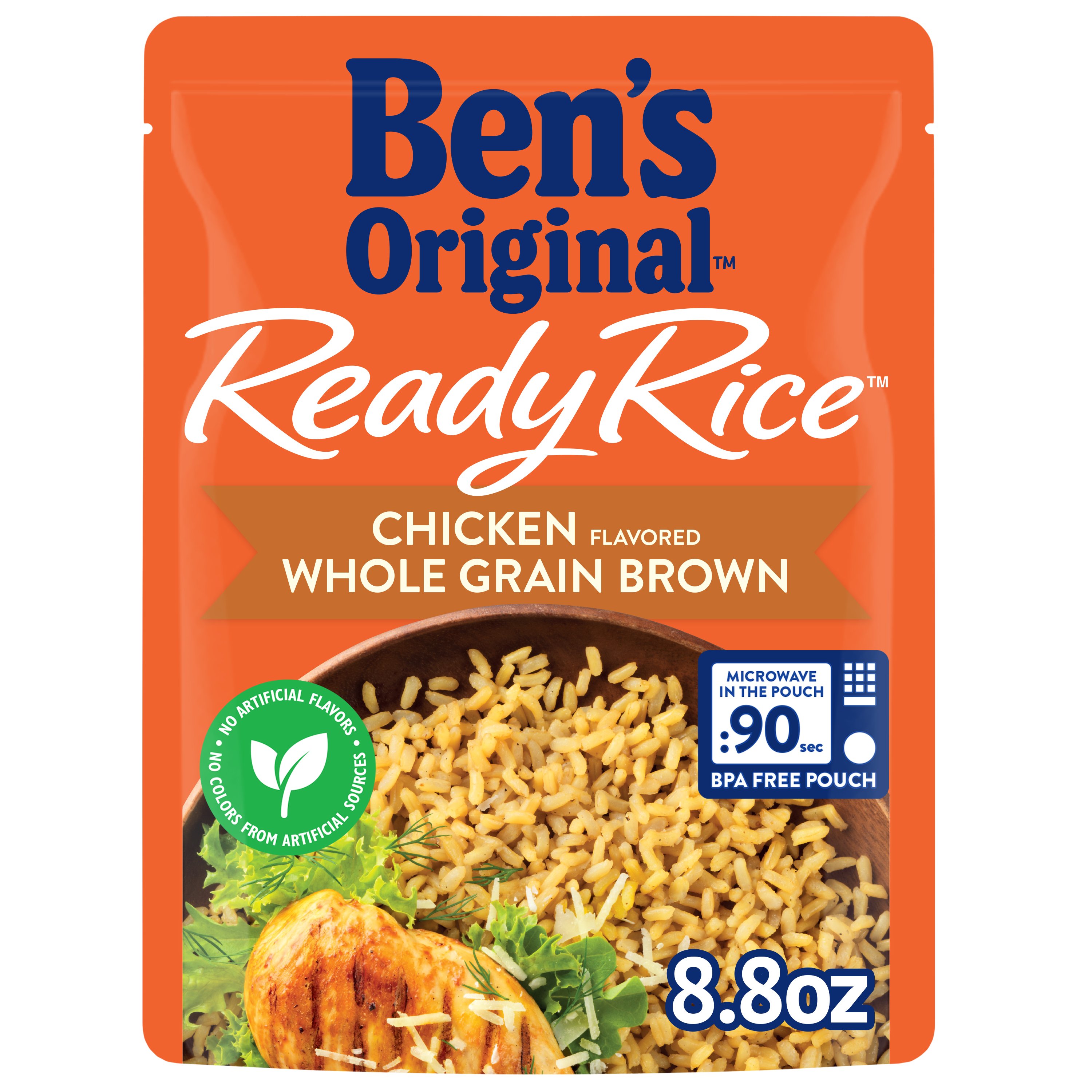 Ben's Original Ready Rice Chicken Flavored Whole Grain Brown Rice