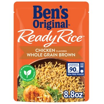 Ben's Original Ready Rice Chicken Flavored Whole Grain Brown Rice