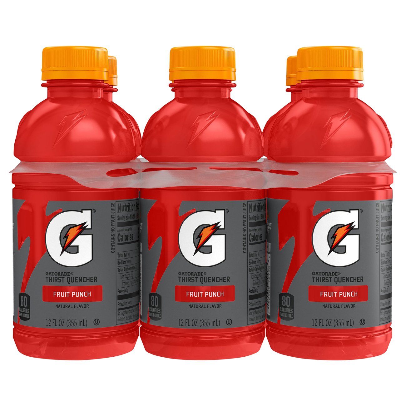 Gatorade Fruit Punch Sports Drink - 12pk/12 fl oz Bottles