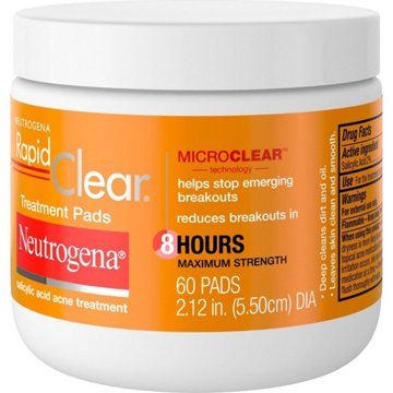 Neutrogena Rapid Clear Maximum Strength Acne Treatment Pads