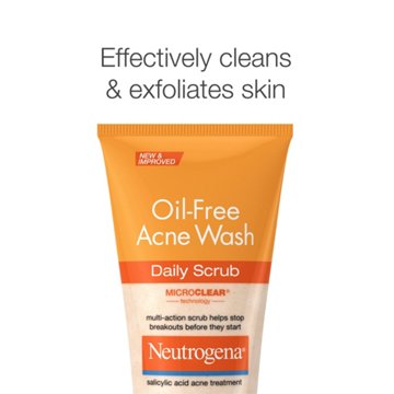 Neutrogena Oil-Free Acne Face Scrub with Salicylic Acid