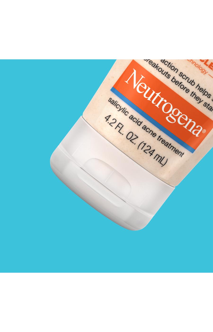 Neutrogena Oil-Free Acne Wash Daily Scrub; image 4 of 8