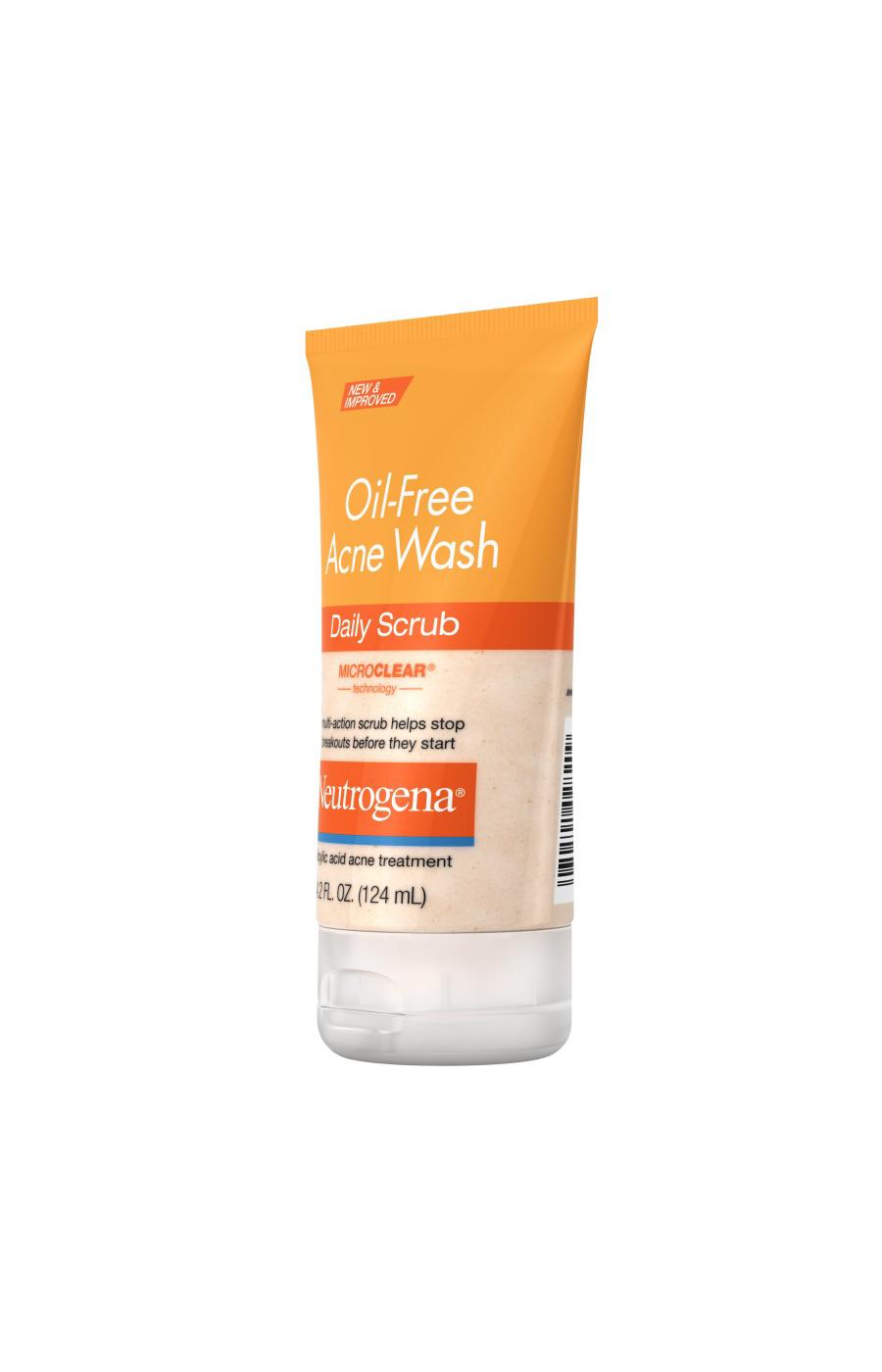 Neutrogena Oil-Free Acne Wash Daily Scrub; image 6 of 8
