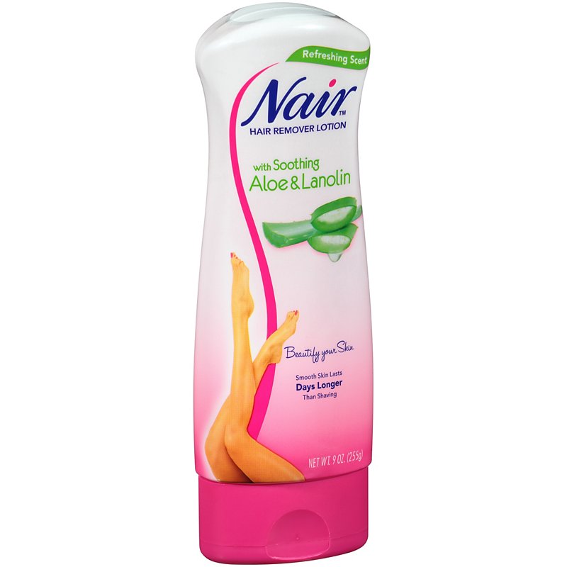 Nair Aloe And Lanolin Hair Remover Lotion For Legs And Body - Shop Bath &  Skin Care at H-E-B