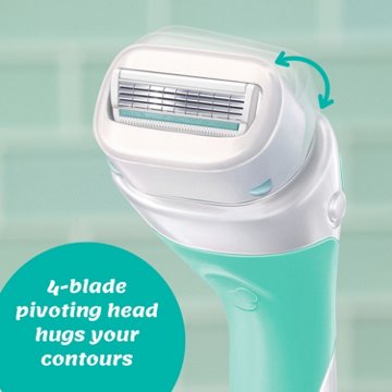 Schick Intuition Sensitive Care with Aloe Women's Razor Blades Refills, 3 ct